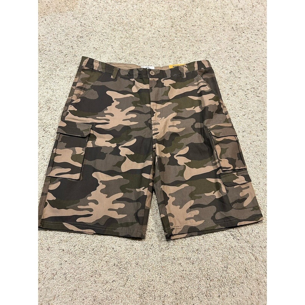 OLD MILL 38 (Actual 40X10.5) SHORTS Camo Cargo RELAXED FIT Cotton Twill NEW D24